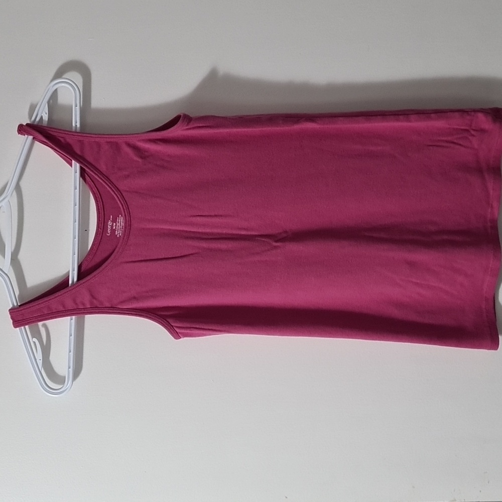 George Dark pink Tank Top Essential